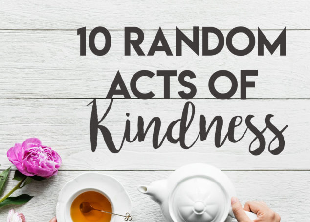 10 Random Acts of Kindness {Printable}