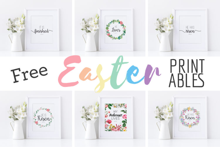 Free Easter Printables – Joy in Snuggles